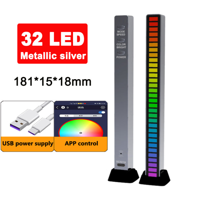 LED Light RGB Sound Control