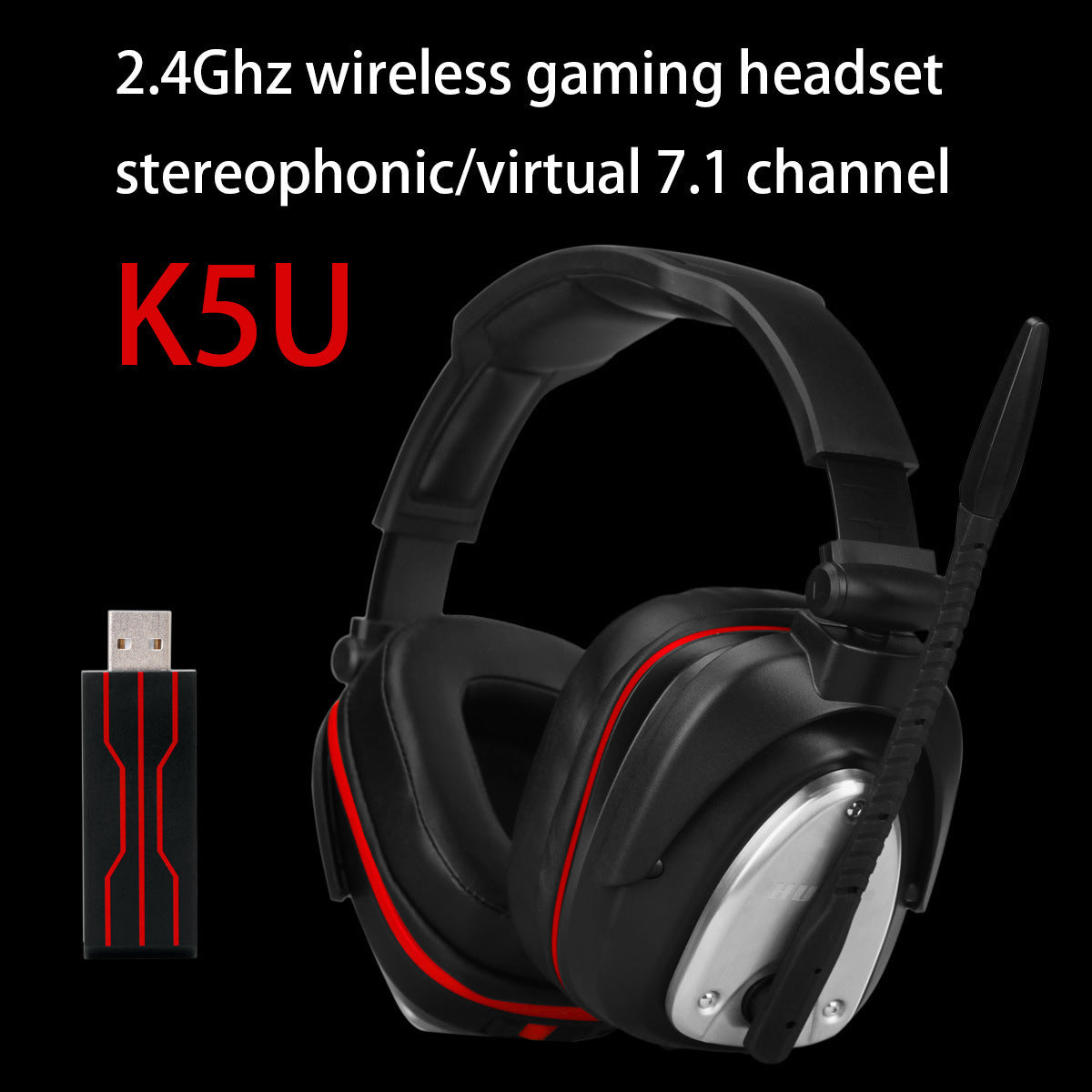 HUHD wireless gaming headset