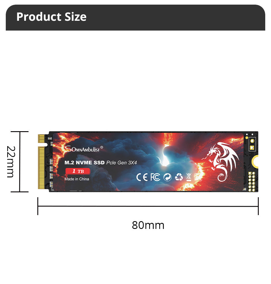 SSD Notebook and PS5 M2 Solid State Drive