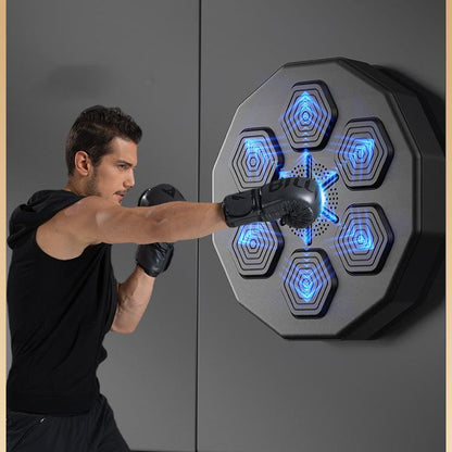 Intelligent Music Boxing Target Electronic Reaction Trainer